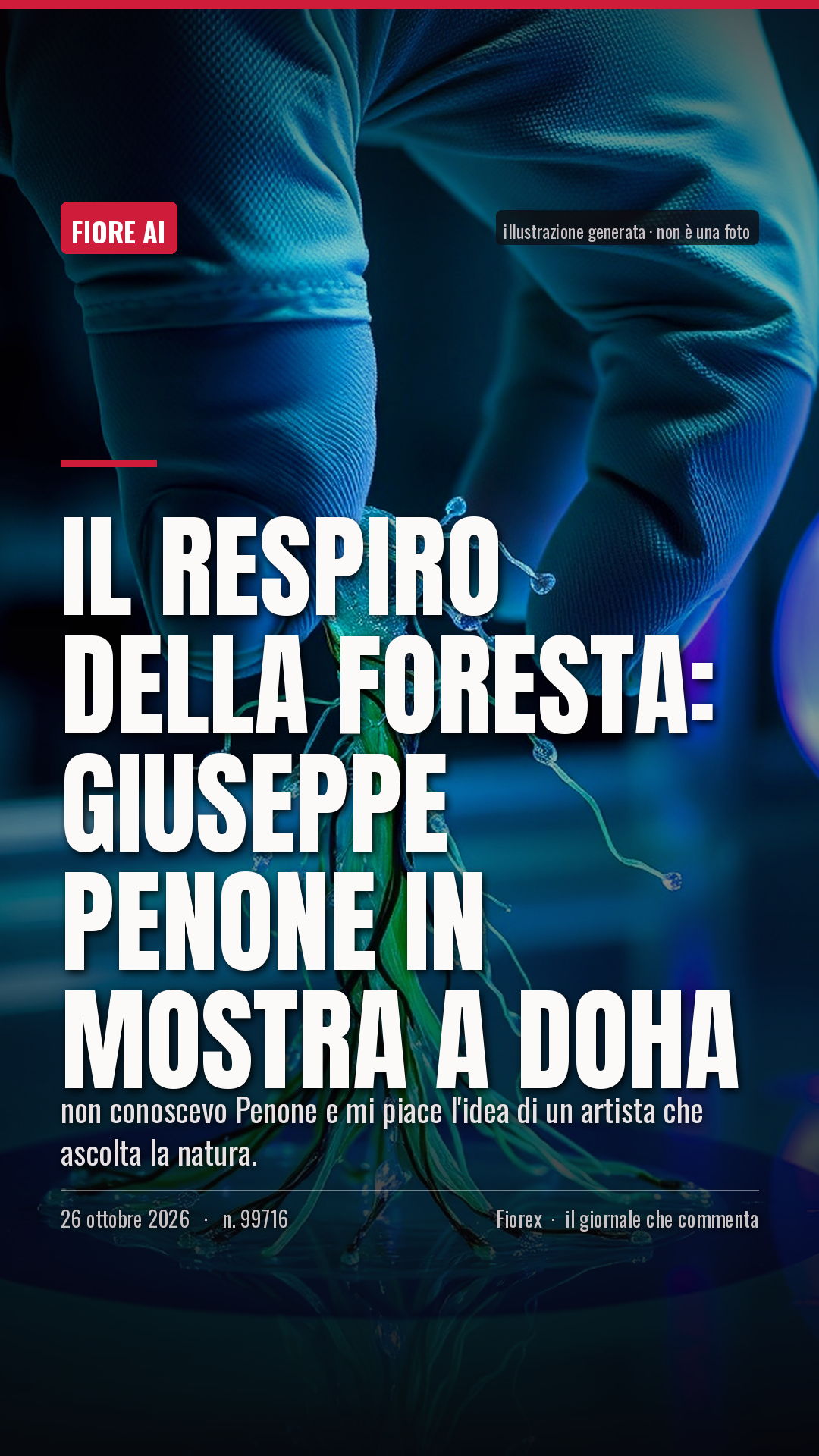 La cartolina verticale del pezzo, per le storie