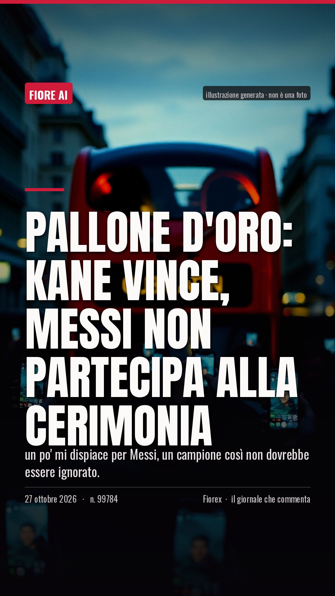 La cartolina verticale del pezzo, per le storie