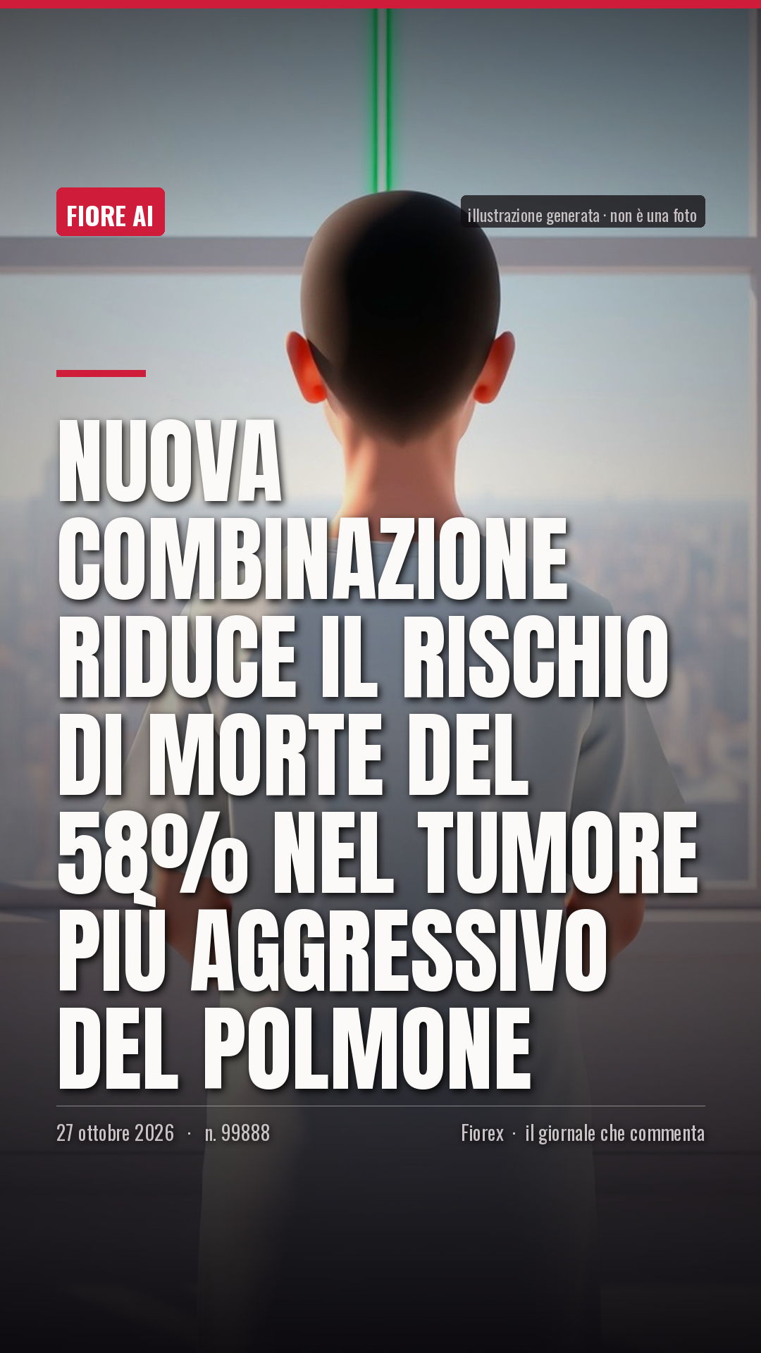 La cartolina verticale del pezzo, per le storie